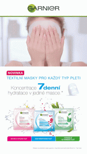 Reference: Garnier Textilni Masky